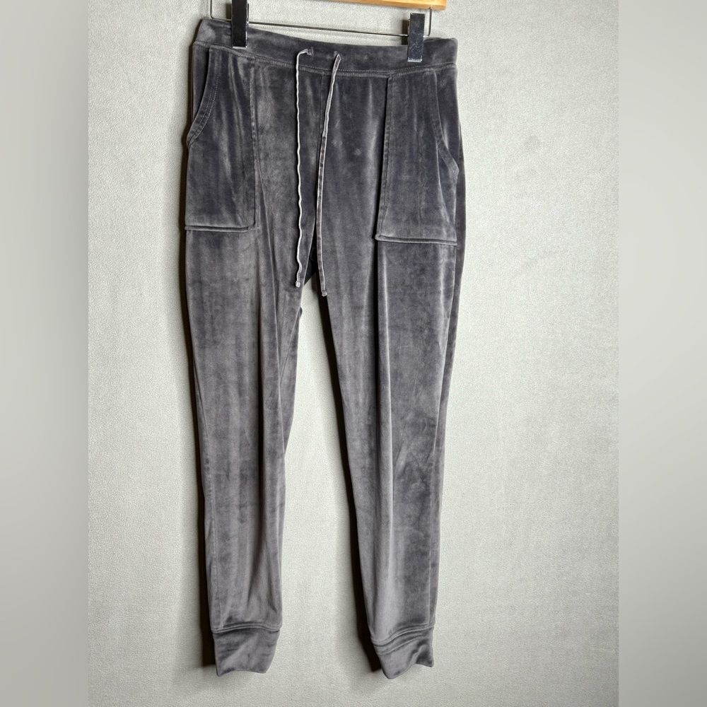 House Of Harlow 1960 Gray Velour Drawstring Pants Size S